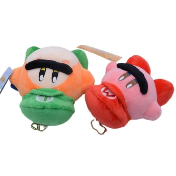 10 Cm Kawaii Kirby Cos Super Mario Bros Luigi Mehki Pliš Plišaste Lutke Anime Perifernih Klasičnih Znakov Dekor Blazino Otroci Igrače