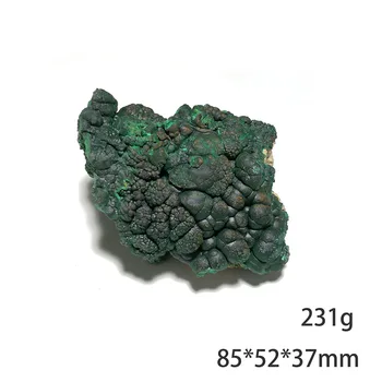 231 g b5-3a Naravnega Kamna Malahit Mineralnih Kristalov Vzorcu Doma Dekoracijo Iz Konga