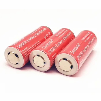 26650a 3,7 V 5500mah velike zmogljivosti 26650v lupo polnilna baterija je primerna za LED prenosne baterije orodja