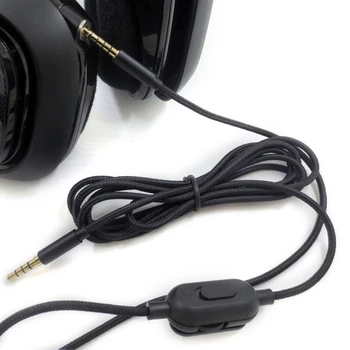2m Zamenjava 3.5 mm Audio Slušalke Aux Kabel Kabel Skladu z kontrolnika za Glasnost za Astro A10 A40 A30 Gaming Slušalke Pribor