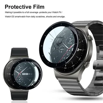 2pcs 9D Polno Ukrivljeno Zaščitno folijo Za Huawei Watch GT2 Pro GT 2 GT2Pro 2Pro HD Smartwatch Screen Protector Mehko, Kaljeno Steklo