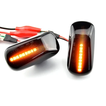 2Pcs Dynamic LED Strani Marker Svetlobe Somked Vključite Opozorilne Luči Strani Lučka za HONDA Civic, Accord S2000 CRX Fit Uvod 33801-S2A-023