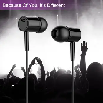 3,5 MM V uho Stereo Žične Slušalke Z Mikrofonom Čepkov Slušalke Slušalke Žične Slušalke Za Samsung Mobilni Telefon Xiaomi Računalnik