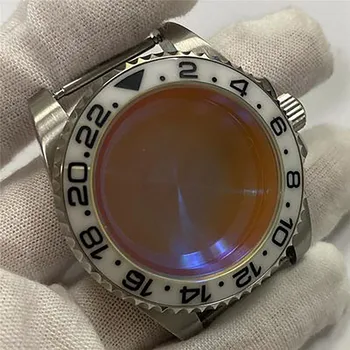 40 mm Watch Primeru za NH35/NH36 Gibanje Keramične Plošče Safirno Steklo Gledal Pribor za NH35/NH36 Gibanje Aluminijasto Ploščo