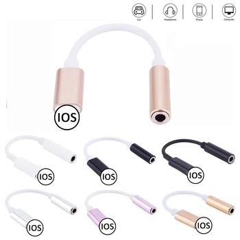 Adapter Za iPhone, na 3,5 mm Slušalke Napajalnik Za 11 Pro Max /XS/XR/X/8 Aux 3.5 mm Jack Kabel Za ios Adapter Dodatki