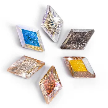 Astrobox K9 Nail Art Stone Diamond Rhombus Loka-Oblikovan Carving Kristalno Sew Na Nosorogovo стразы Stekla DIY Oblačila in Pribor