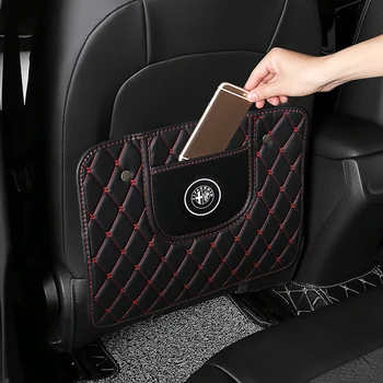 Avto Sedež Nazaj Proti Kick Pad Notranjosti Usnje Auto Anti Scratch Zaščitnik Pokrovi, Zaščitne Blazine za Alfa Romeo Auto Dodatki