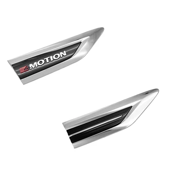 Avto Strani Krilo Fender 4Motion Logotip Simbol 3D Trim Nalepke Za Tiguan MK2 4x4 4 MOTION Originalno dodatno Opremo