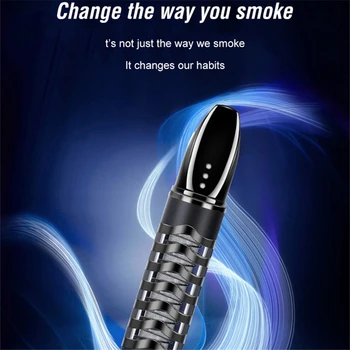 Cigaretni Filter Pip Cigaret Imetnik USB, Polnjenje Cigaretni Vžigalnik Kajenje Dodatki Pripomočki za Moške Dropshipping