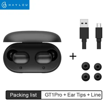 Haylou GT1 pro touch kontrole slušalke brezžične TWS Bluetooth 5.0 slušalke 800mAh spreminjanje polje