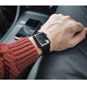 Iz nerjavečega Jekla, trak za Apple Watch band 44 mm 40 mm iWatch band 42mm/38 mm Metulj Kovinska Zapestnica Apple watch serie 5 4 3 se 6
