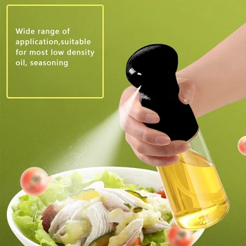 New Olive Oil Spray Bottle Cooking Baking Vinegar Mist Sprayer Barbecue Spray Bottle for Kitchen Cooking BBQ Grilling Roasting