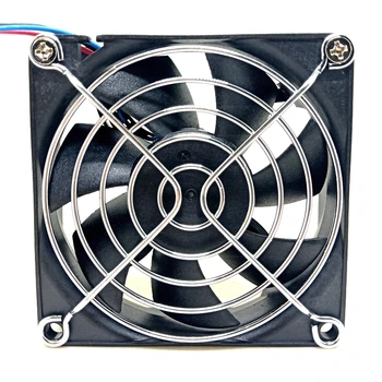 Novi 80 mm ventilator za ADDA 8025 fan ad0812ub-a73gp DC 12V 8 cm 0.40 A 3900RPM masa zraka dvojno žogo hladilni ventilator+ fan žar zaščitnik