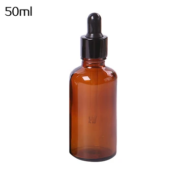 Ponovno napolniti Prazne Kapalko Steklenico Amber eterično olje Steklo Aromaterapija Tekočina Rjava 5-50 ml Spusti za masažo Steklenice