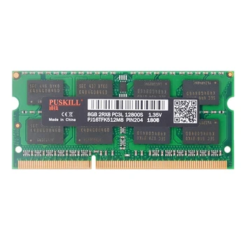 PUSKILL 8G DDR3 1600MHz RAM 1.35 V 204-Pin Računalniške Igre Pomnilniški Modul, Primeren za Prenosni Računalnik Pomnilnik
