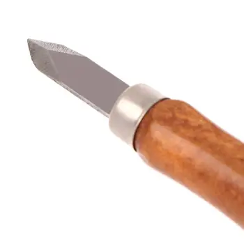Woodcut Nož Scorper Lesa Carvinga Orodje Lesnoobdelovalnih Hobi Umetnosti Obrti Rezalnik Skalpela DIY Pero Ročno Orodje E7CB