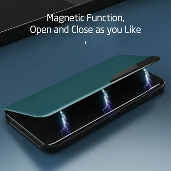 Za Čast 10X Lite Primeru Usnje Magnetni Pametni Telefon Kritje Za Huawei Honor 10X Lite Primeru Honor10X Honer 10 X Lahka Stojalo Coque